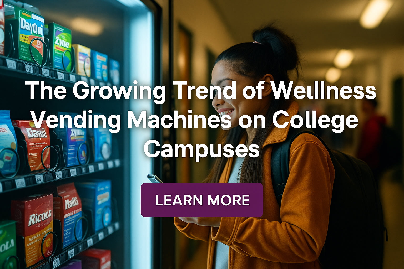 The Growing Trend of Wellness Vending Machines on College Campuses
