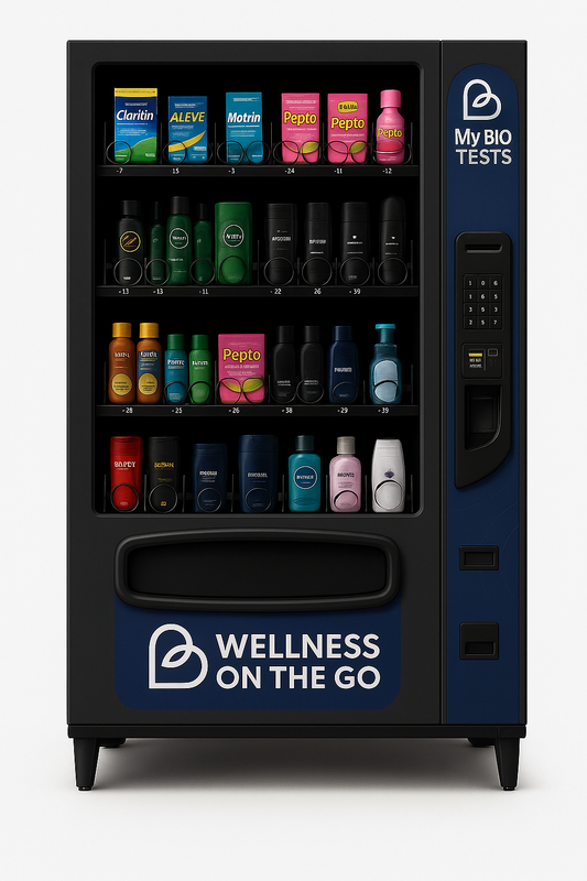 Harm reduction vending machine in Rhode Island providing naloxone and safer use kits during late night hours