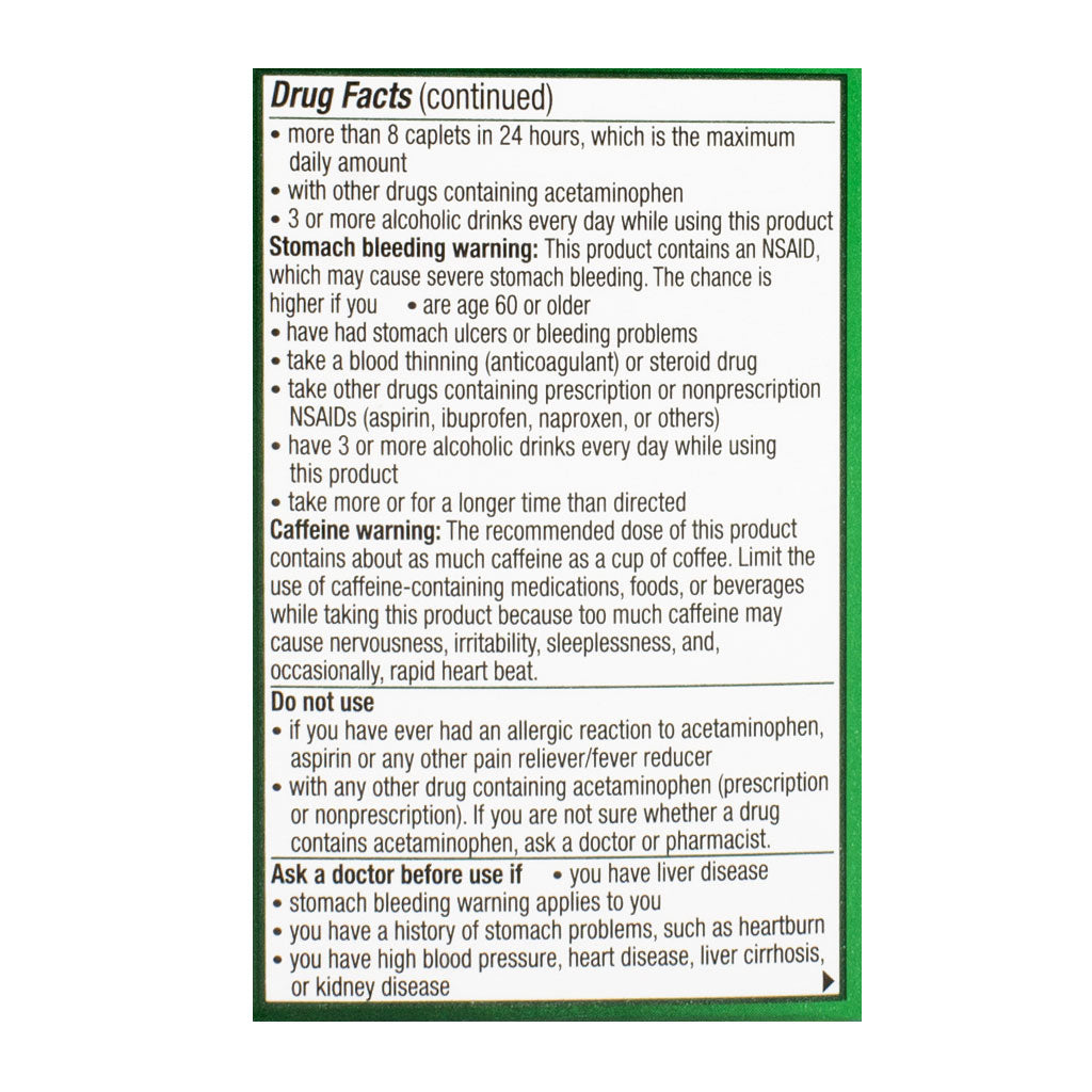 Excedrin Extra Strength - Box of 24 wellness vending machine university campuses, workplaces, airports, residential communities