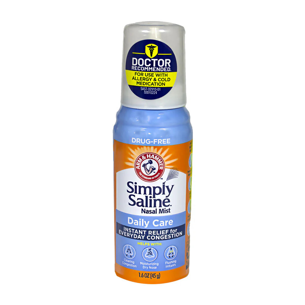 Arm & Hammer® Simply Saline® Nasal Mist – 1.5 oz, Case of 36
