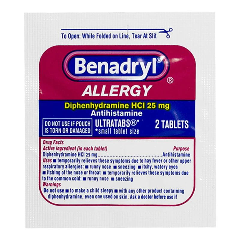 Benadryl® Allergy – Pack of 2, Case of 60 Packs