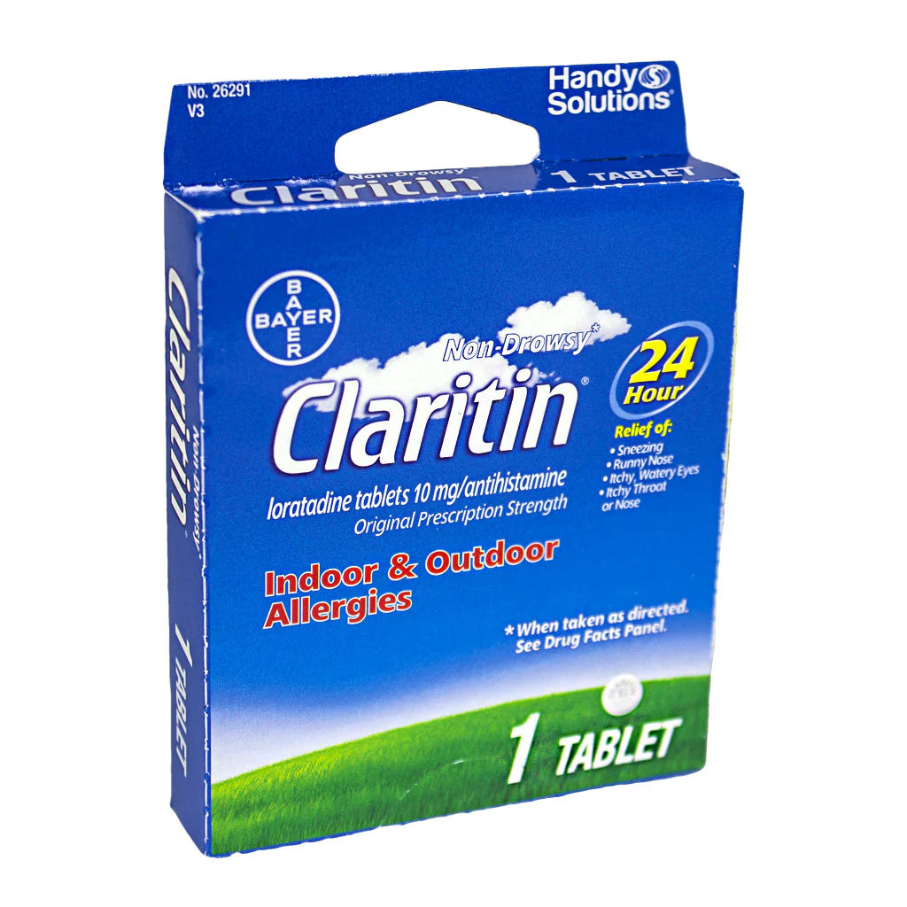 Claritin® Allergy Non-Drowsy – 1 Tablet, Case of 36 Boxes