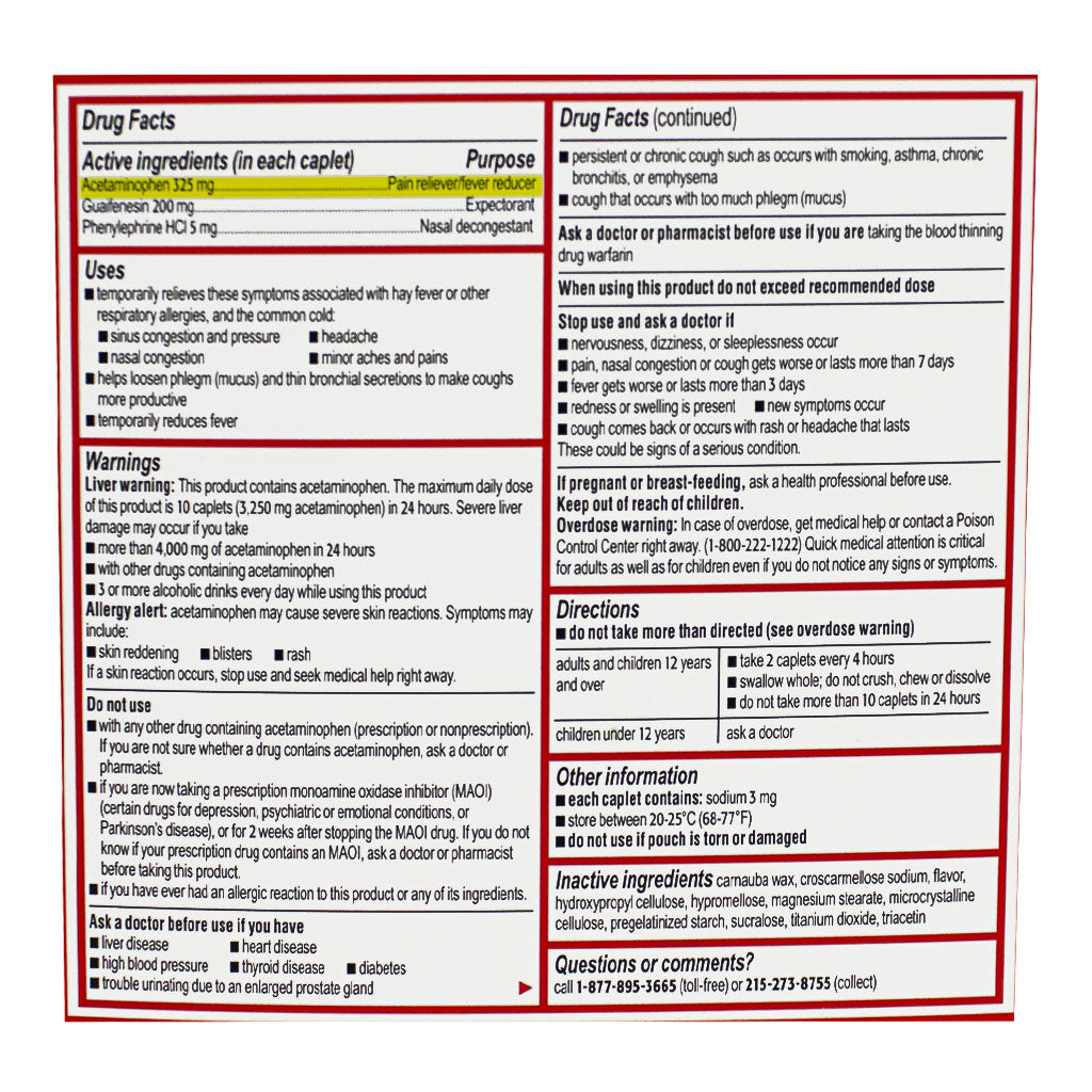 Tylenol Sinus Severe - Pack of 2 wellness vending machine university campuses
