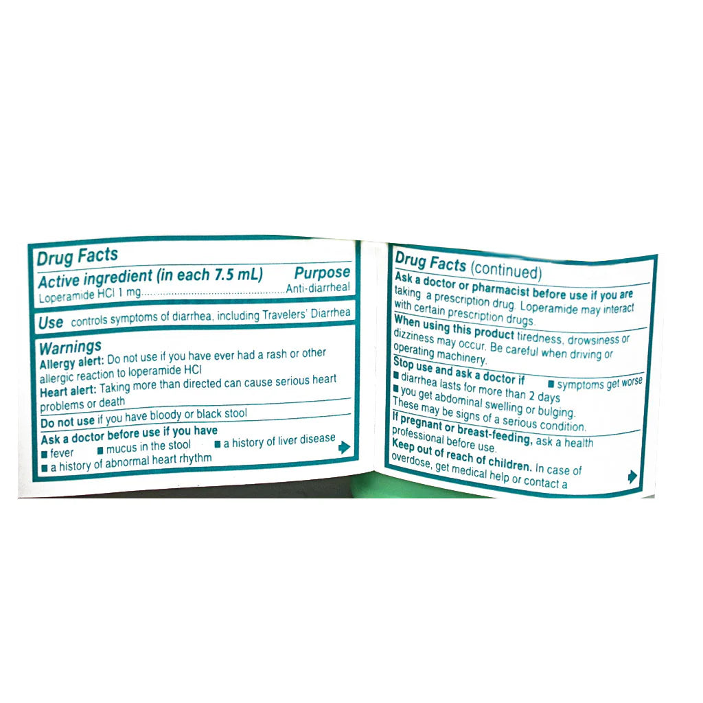 Imodium® A-D Anti-Diarrheal Liquid – 4 fl oz, Case of 18 Boxes