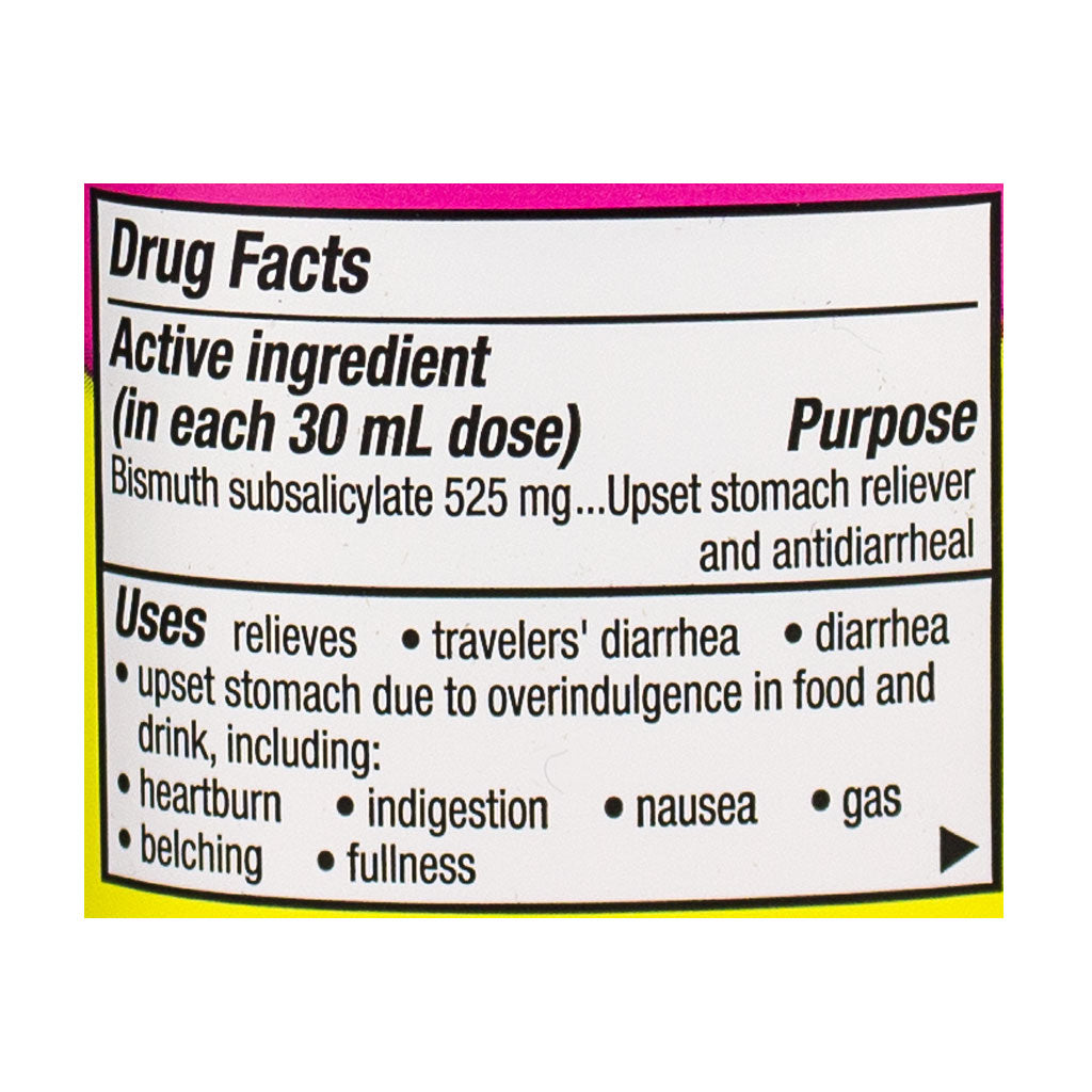 Pepto Bismol Original Flavor Travel Size - 3.4 oz. wellness vending machine university campuses