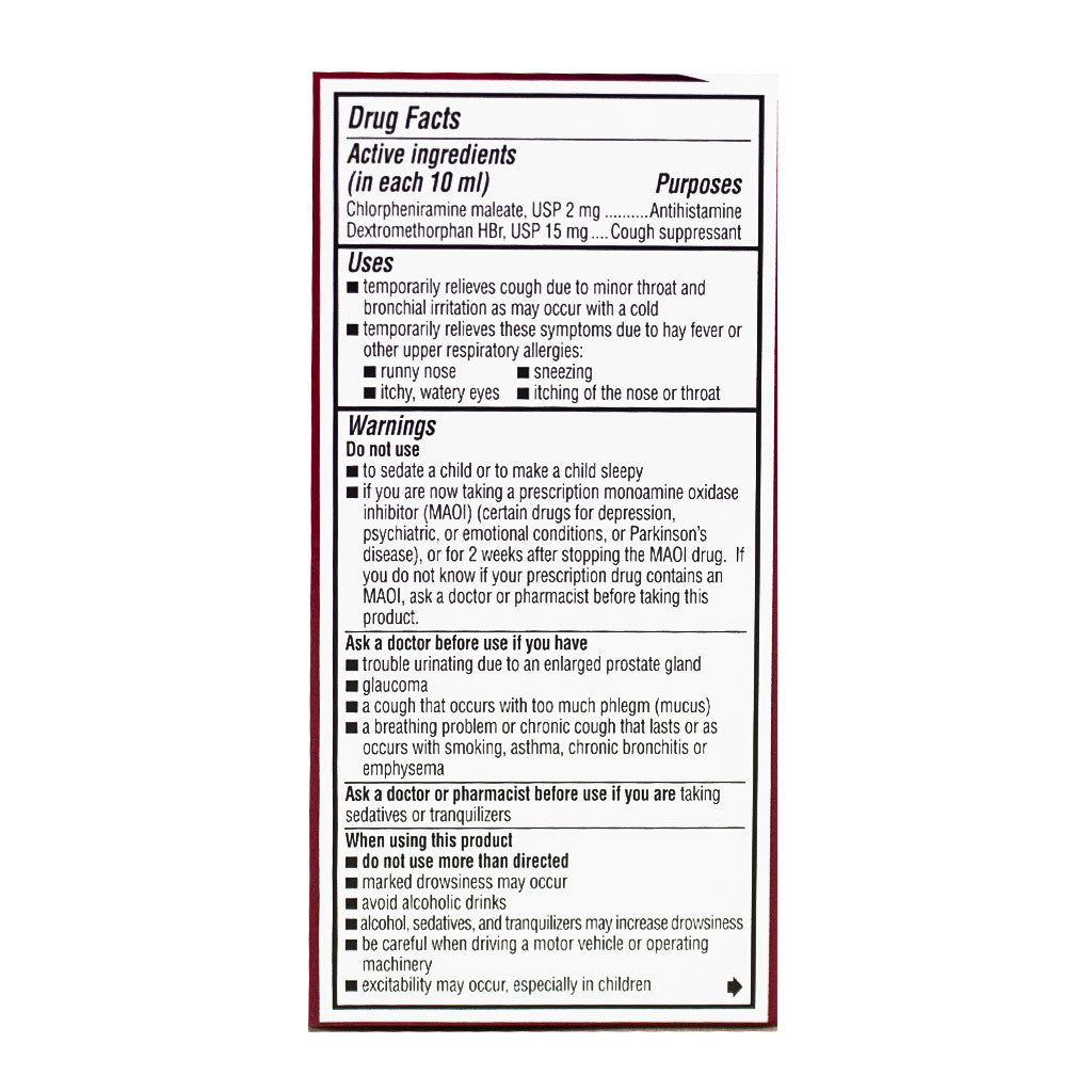 Robitussin Children's Cough & Cold - 4 oz. wellness vending machine university campuses
