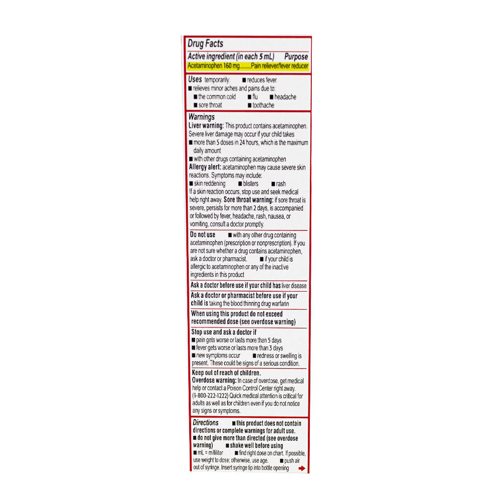 Tylenol Infants' Grape Flavor Oral Suspension - 2 fluid oz. wellness vending machine university campuses, workplaces, airports