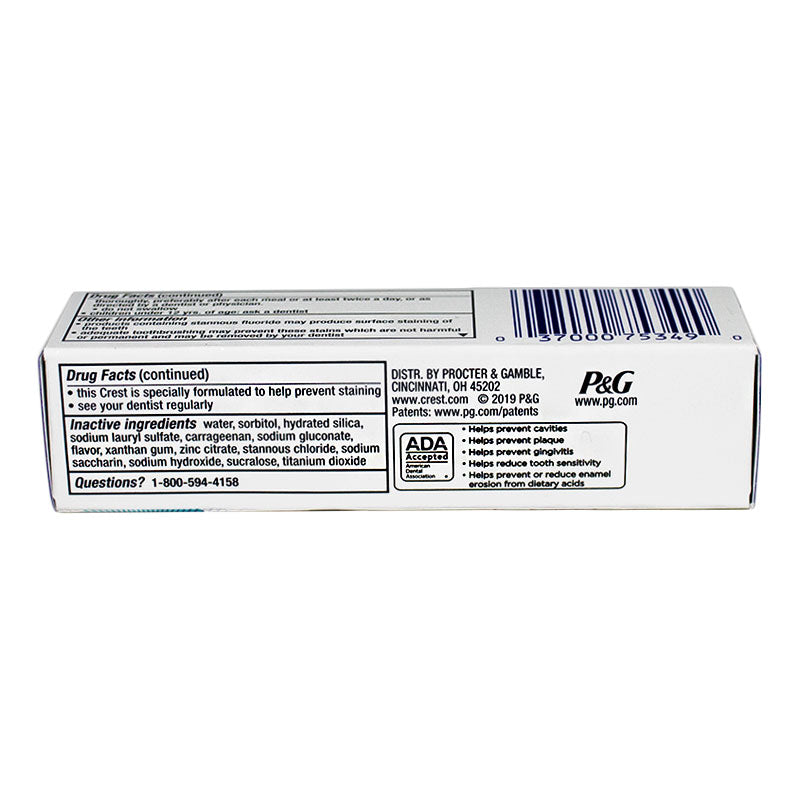 Crest Pro-Health Gum Detoxify Toothpaste - 0.85 oz. wellness vending machine university campuses, workplaces