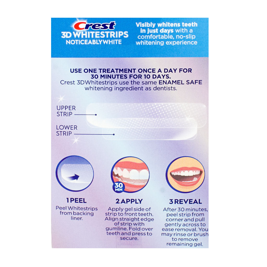 Crest 3D Whitestrips At-Home Teeth Whitening Kit - Box of 10 Treatments wellness vending machine university campuses, workplaces