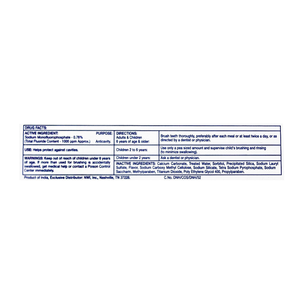 Freshmint Fluoride Toothpaste - 1.5 oz. wellness vending machine university campuses