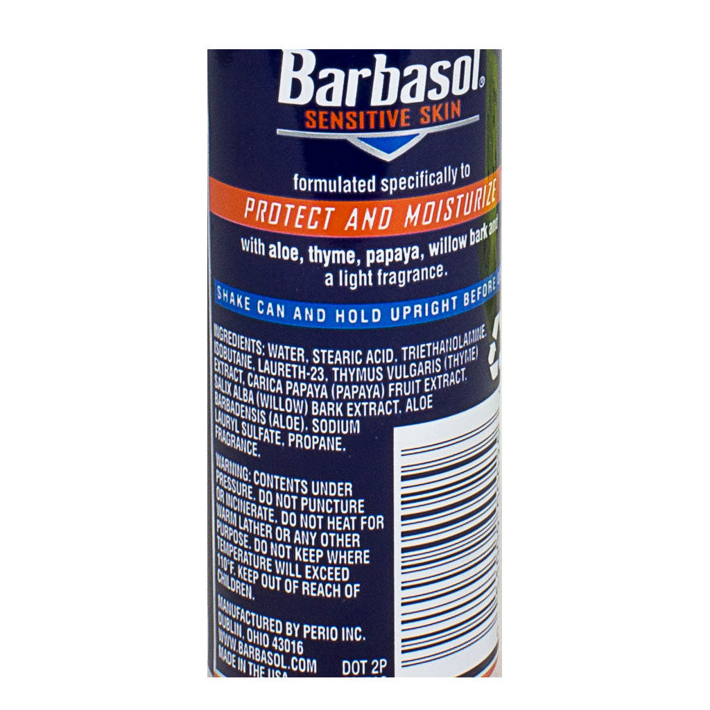 Barbasol Sensitive Skin Shaving Cream - 2 oz. wellness vending machine university campuses