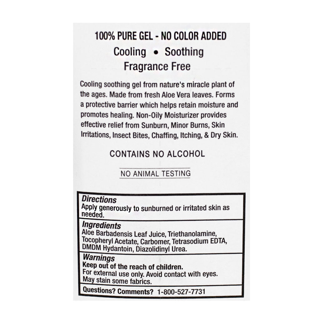 Fruit of The Earth 100% Aloe Gel - Carded 2 oz. wellness vending machine university campuses
