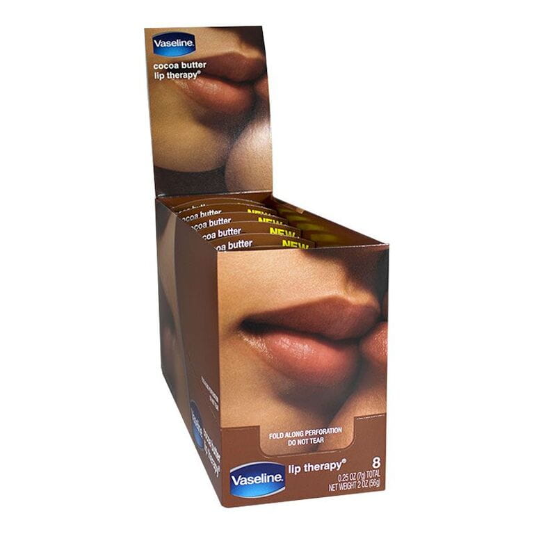 Vaseline Lip Therapy Cocoa Butter - 0.25 oz. Jar wellness vending machine university campuses