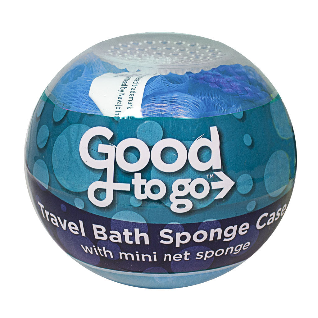 Good to Go Travel Bath Puff Loofah in Breathable Case wellness vending machine university campuses, workplaces