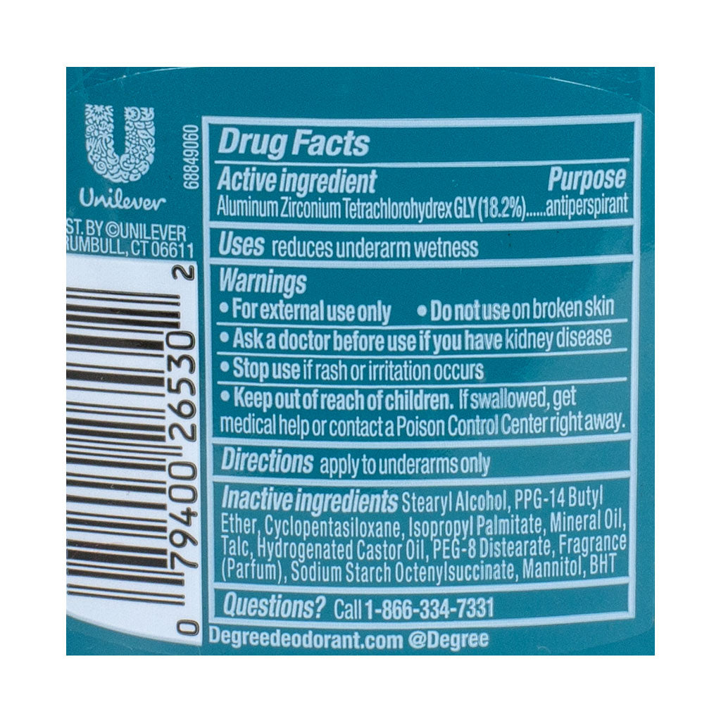 Degree Men Sport Deodorant - 1.7 oz. wellness vending machine university campuses