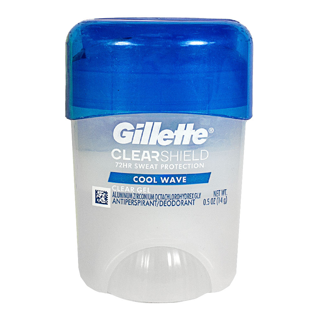 Gillette Cool Wave Clear Gel Antiperspirant and Deodorant for Men - 0.5 oz. wellness vending machine