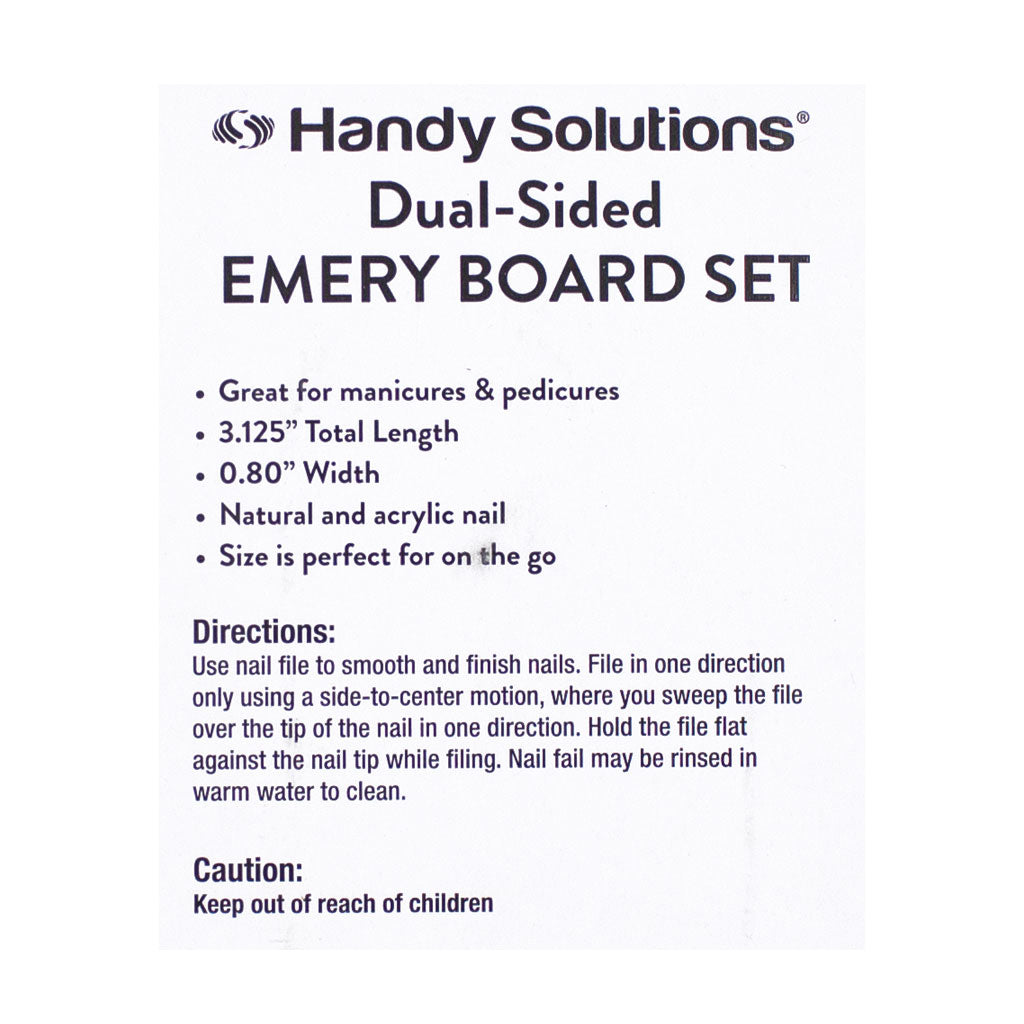 Handy Solutions Emery Boards - Card of 2 wellness vending machine university campuses