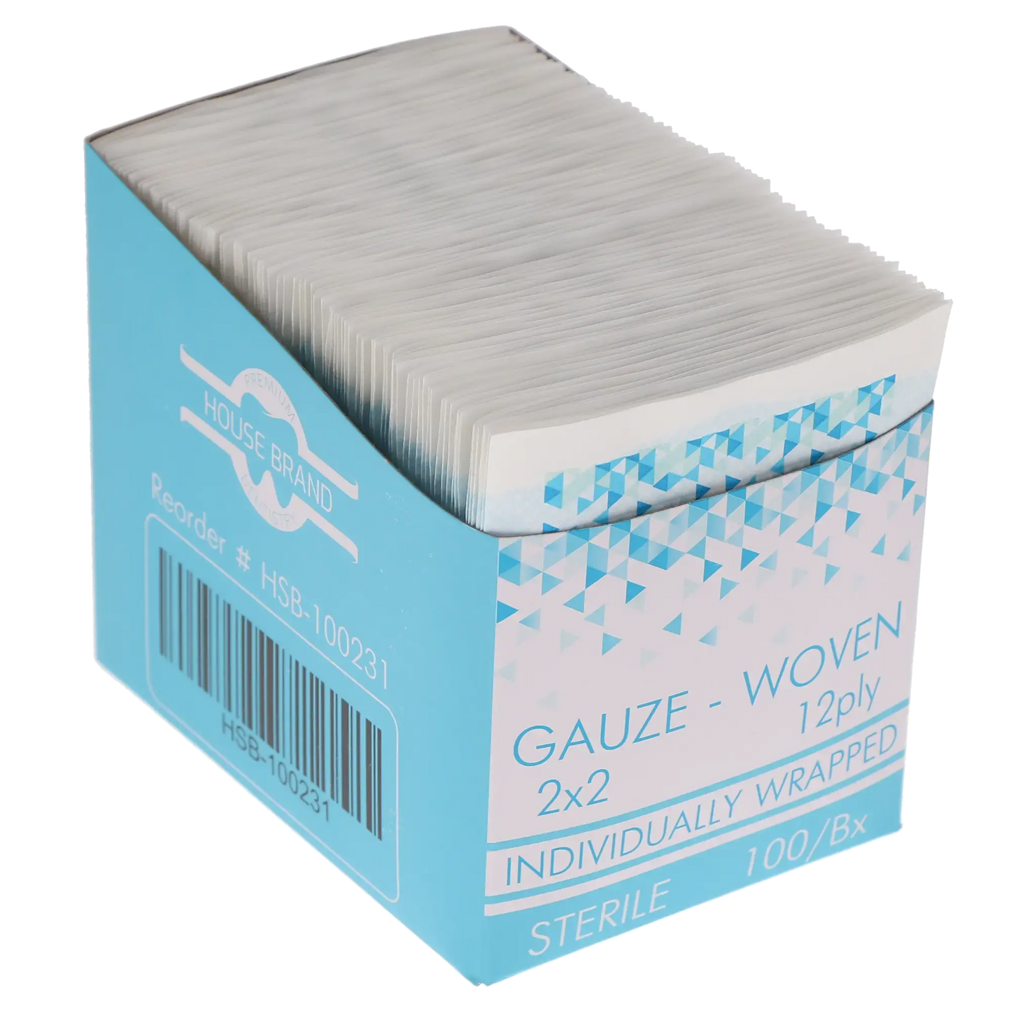 ADI MEDICAL Woven Gauze Sponges – 2" x 2", 12-Ply, Non-Sterile