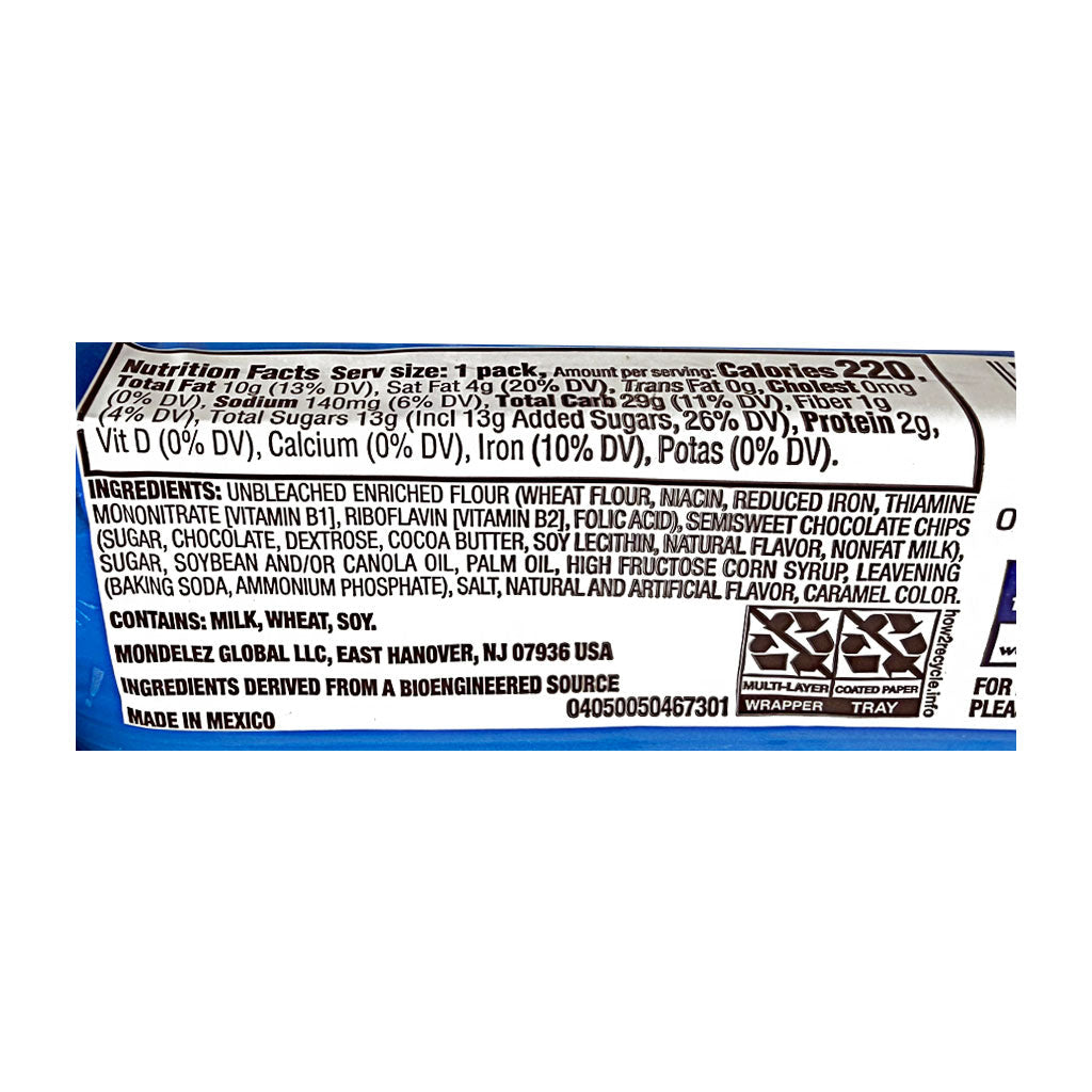 Chips Ahoy Chocolate Chip Cookies - 1.55 oz. wellness vending machine university campuses