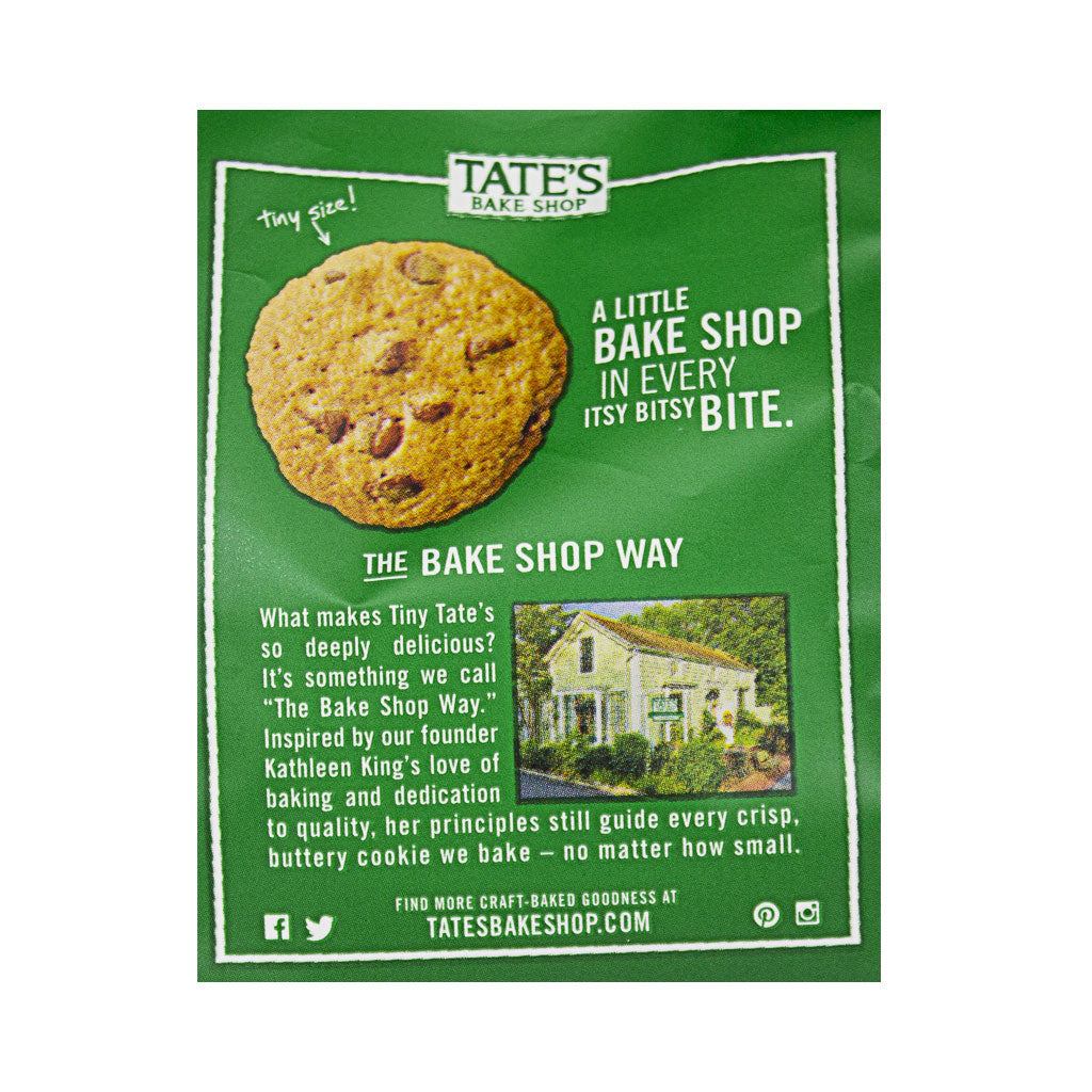 Tate's Bake Shop Itsy Bitsy Chocolate Chip Cookies - 1 oz. wellness vending machine university campuses, workplaces, airports, residential communities