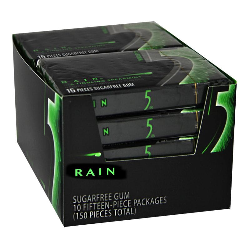 Wrigley's Rain 5 Gum - 15 Sticks wellness vending machine university campuses