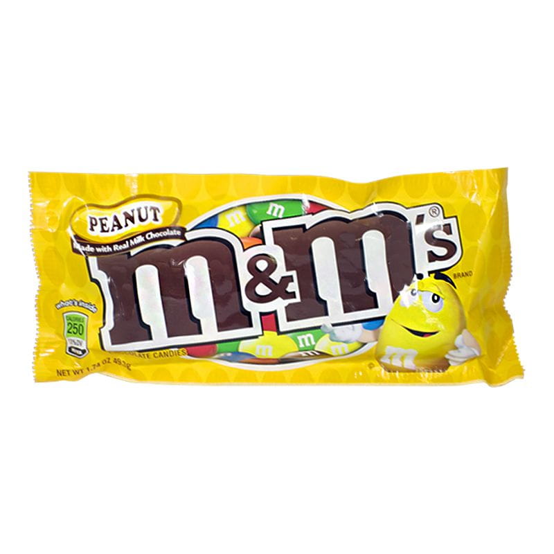 M & M's Peanut Chocolate Candy - 1.74 oz. wellness vending machine