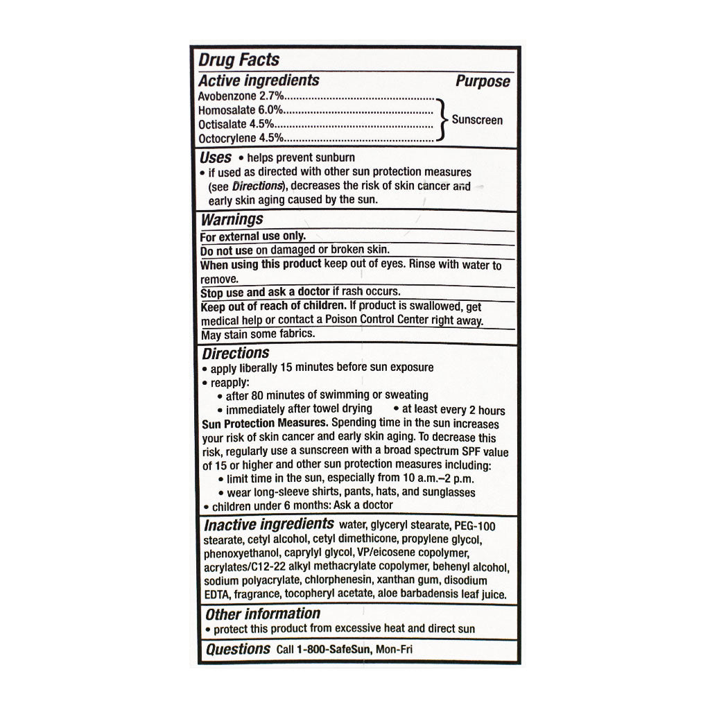Banana Boat Ultra Sport Sunscreen Lotion SPF 30 - Carded 1 oz. wellness vending machine university campuses