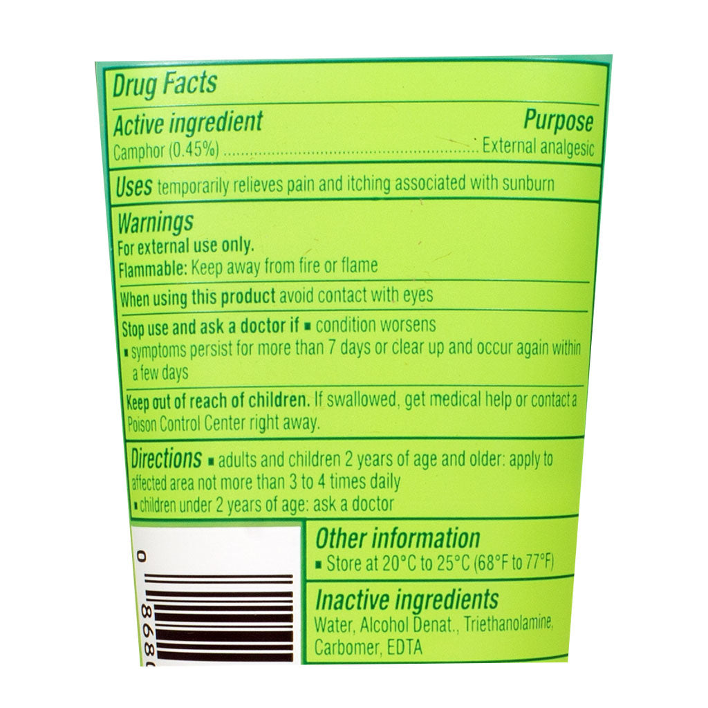 Neutrogena Sun Rescue After Sun Relief Medicated Gel - 3 oz. wellness vending machine university campuses