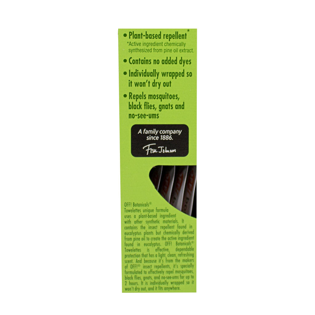 Off! Botanical Wipes 10 count wellness vending machine university campuses, workplaces