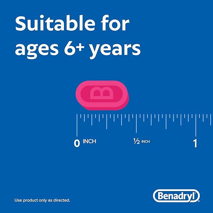 Benadryl® Allergy Ultratabs® Tablets 24 count box, 24 boxes per case
