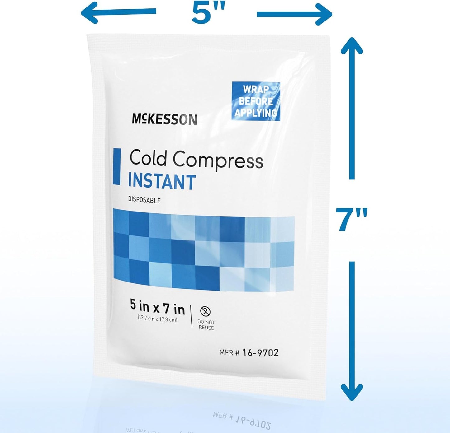 McKesson Instant Cold Packs 5" x 7", 24 Pack wellness vending machine