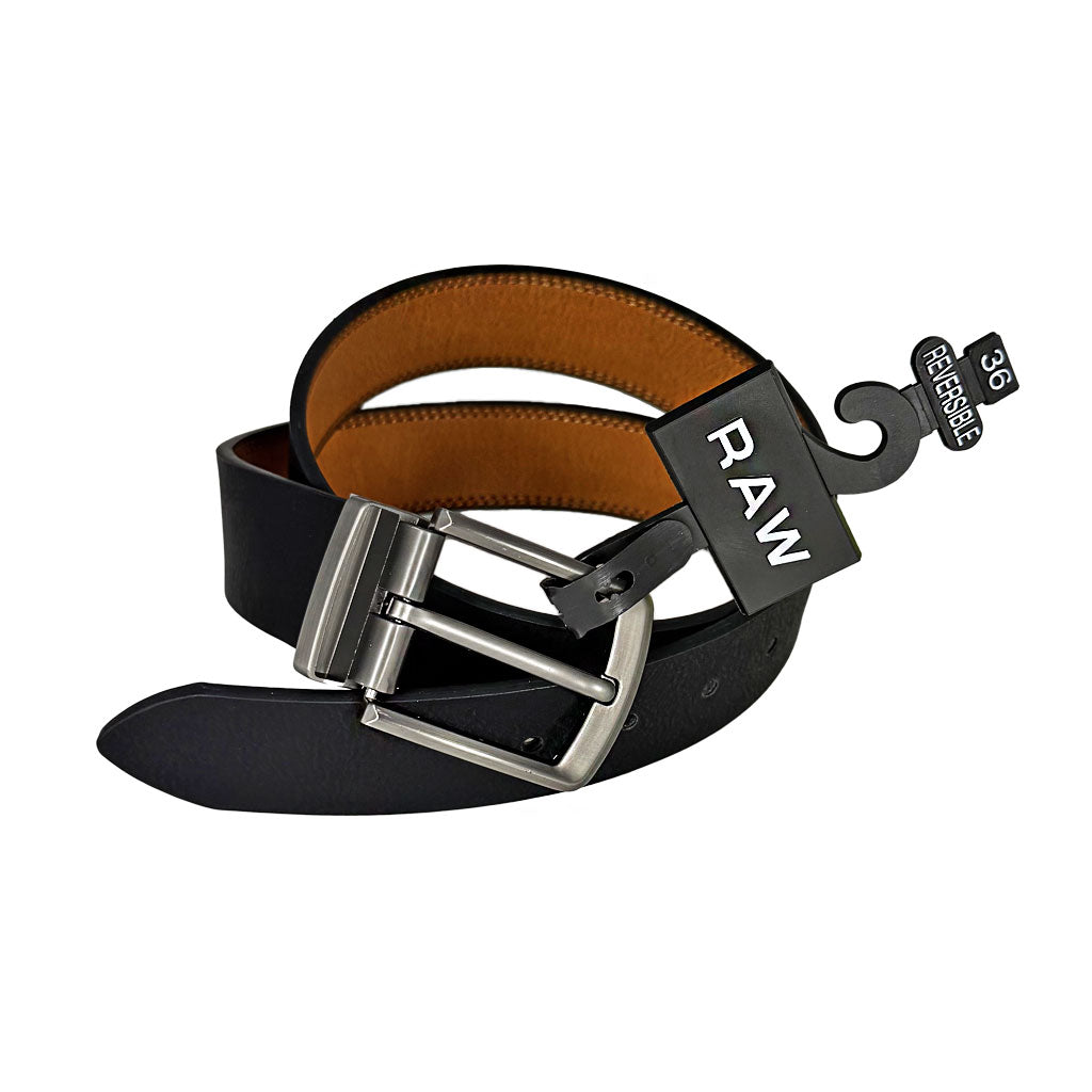 Black/Tan Reversible Belt In Assorted Sizes wellness vending machine