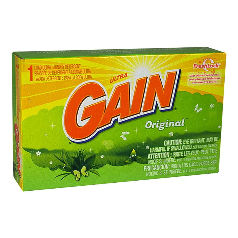 Gain Powder Laundry Detergent - 1.3 oz. wellness vending machine