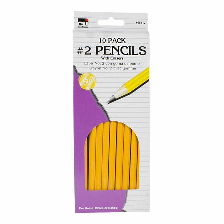 Pencils - Number 2 - Pack of 10 wellness vending machine