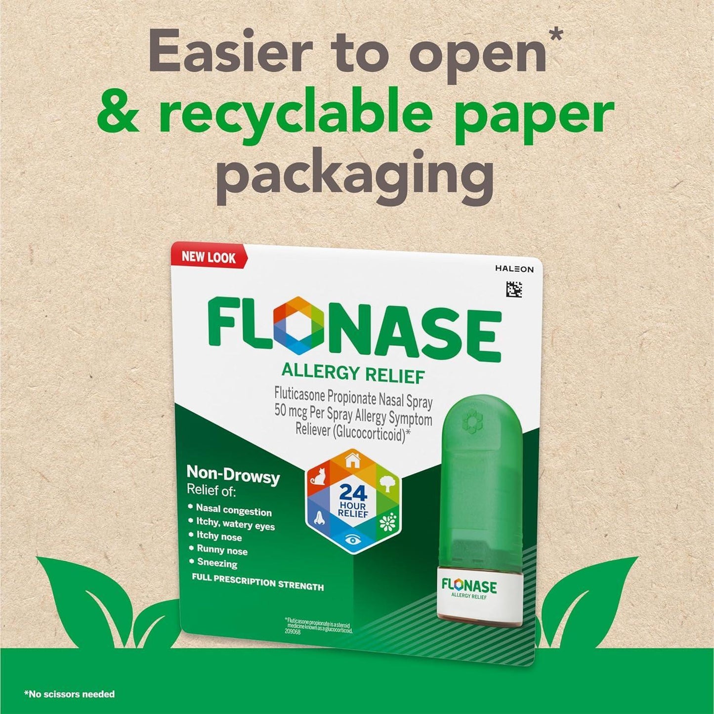 Flonase® Allergy Relief Nasal Spray 50mcg, 72 Metered Sprays