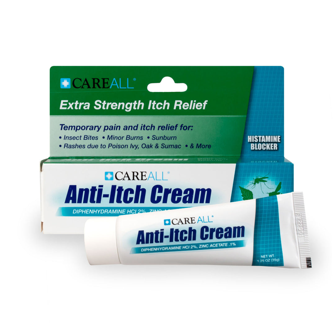 CAREALL® ANALGESIC RELIEF – Extra Strength Anti-Itch Cream, 1.25 oz Compare to Benadryl®