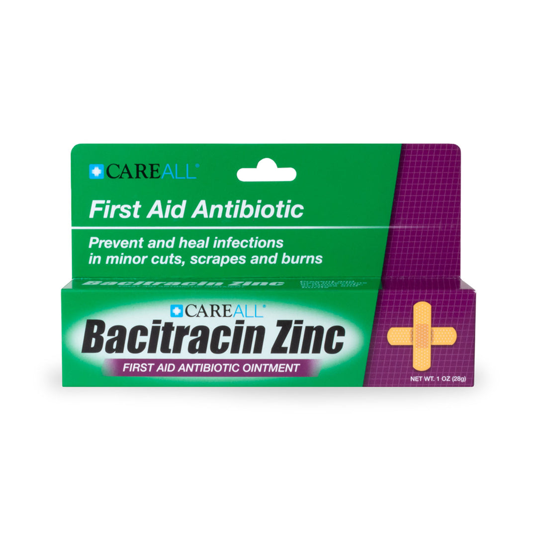 CAREALL® BACITRACIN OINTMENT – First Aid Antibiotic, 1 oz Tube