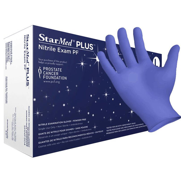 HARPS USA StarMed® Select Nitrile Exam Gloves Latex-Free, Powder-Free