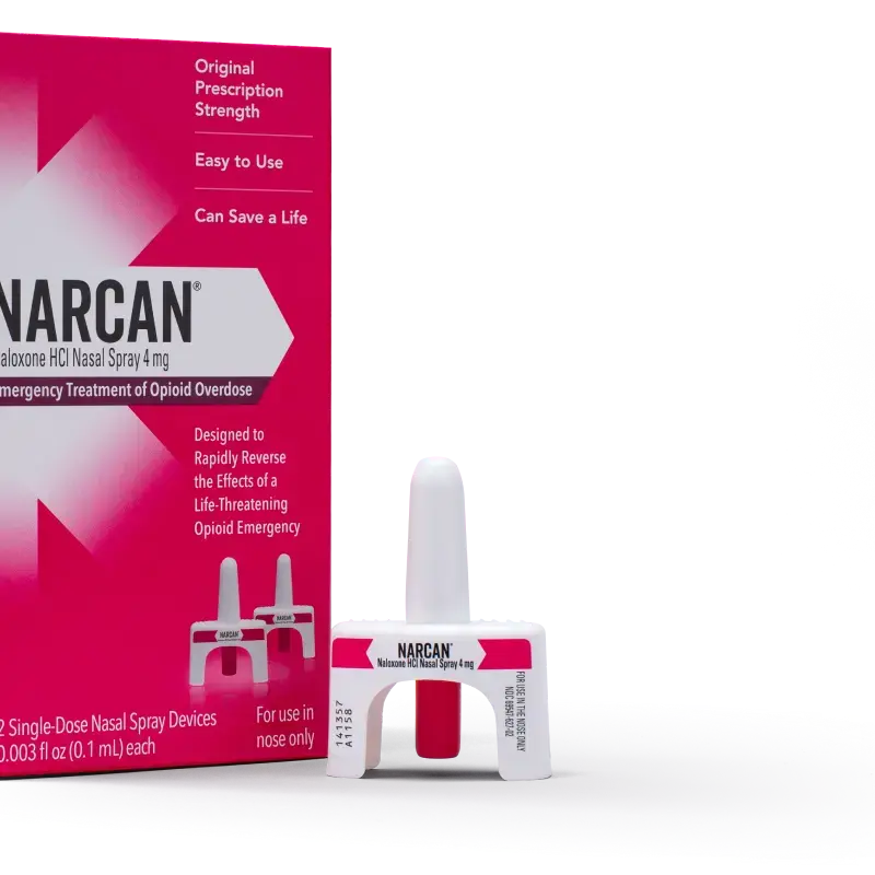 Emergent BioSolutions Opioid Overdose Kit NARCAN® Nasal Spray, 4mg (2 per box, 3 boxes per case)