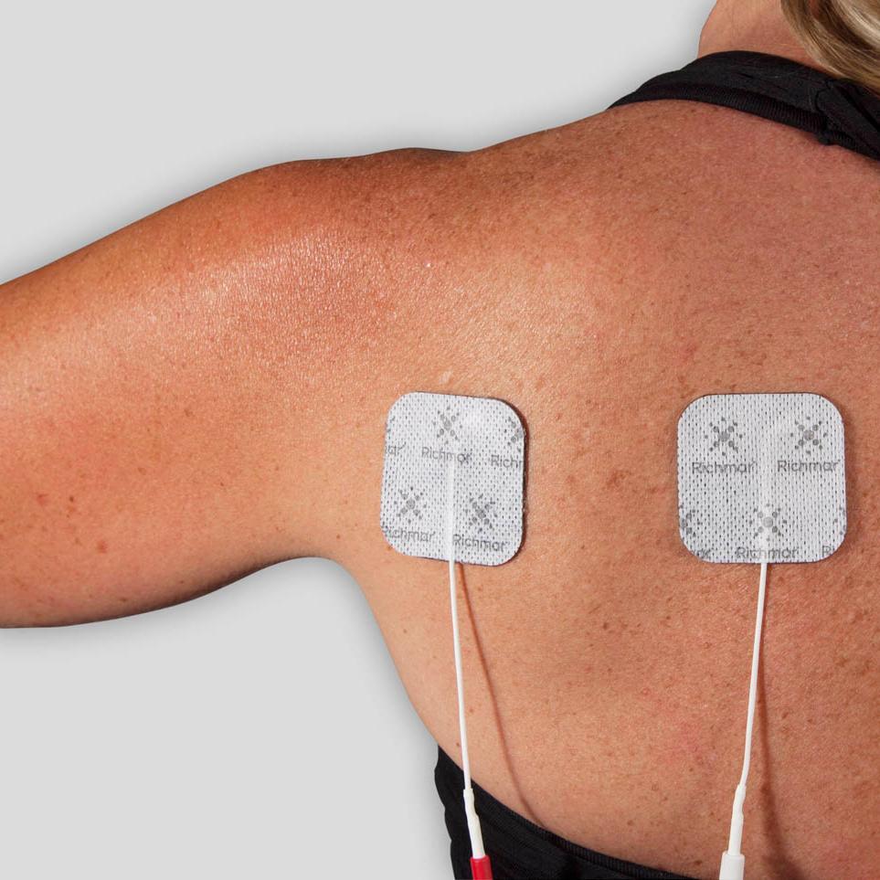 Richmar MultiStim™ Foam Electrodes – 5 × 5 cm (2″ × 2″), 4 Pack