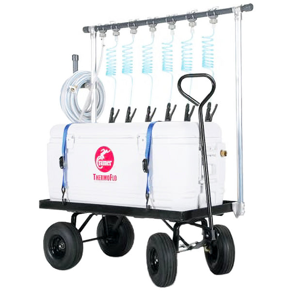 Performance Health ThermoFlo Max Hydration Station – 30 Gallon Capacity, 6 Drinking Stations