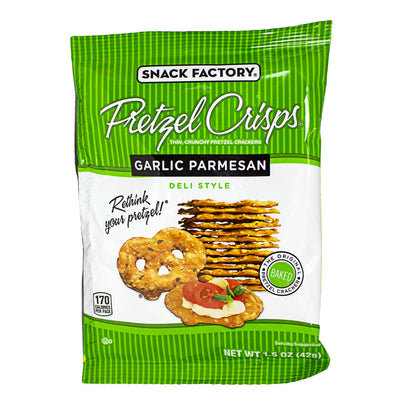 Snack Factory Pretzel Crisps Variety pack - 1.5 oz. wellness vending machine university campuses