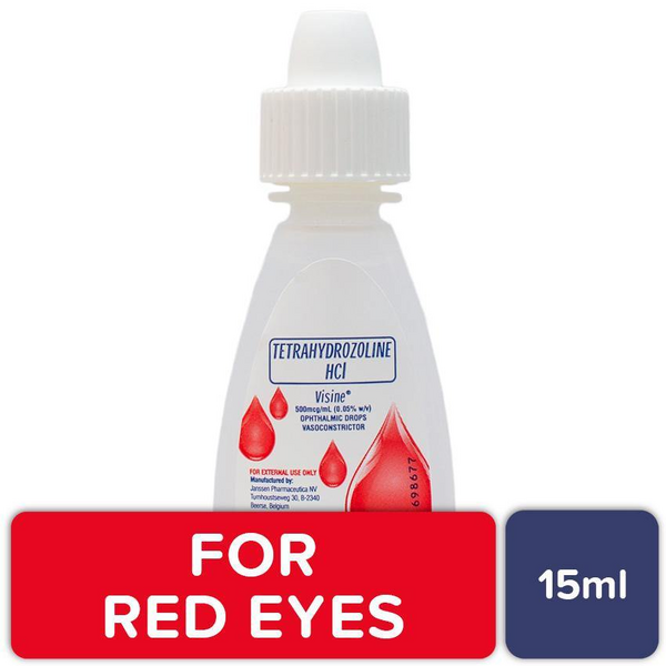 Major Pharmaceuticals Eye Drops 0.05% Compare to Visine®, 15 mL Case of 24