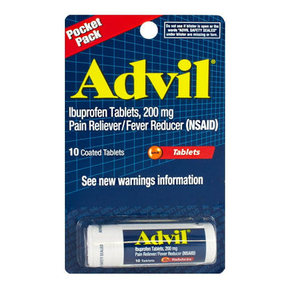 Advil Ibuprofen - Carded Vial of 10 wellness vending machine