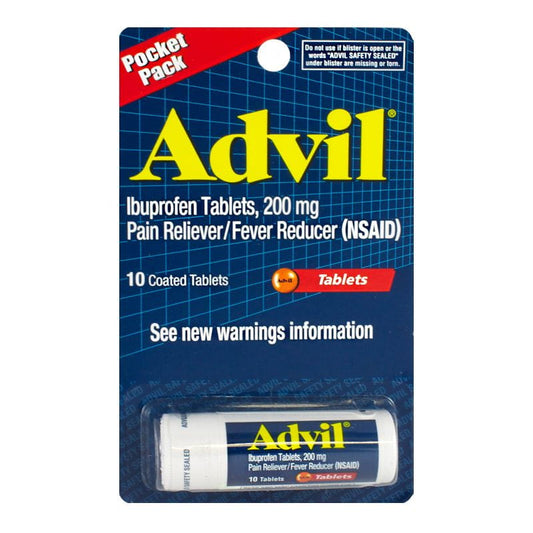 Advil Ibuprofen - Carded Vial of 10 wellness vending machine