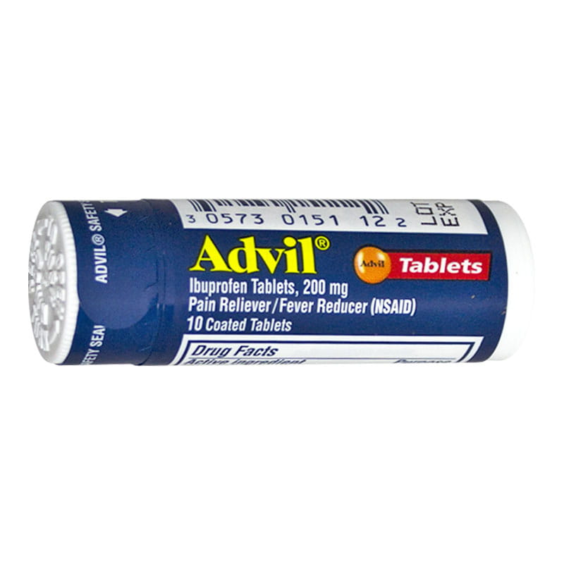 Advil Ibuprofen - Vial of 10 wellness vending machine