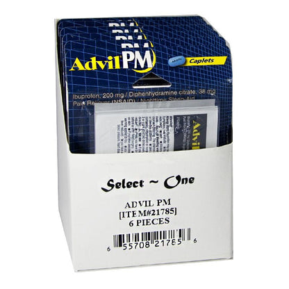 Advil PM Ibuprofen Carded - Card of 4 wellness vending machine university campuses