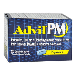 Advil PM Ibuprofen - Box of 20 wellness vending machine