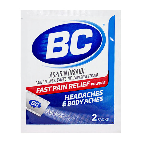 B.C.® Aspirin Powder – Pack of 2, Case of 36 Packs
