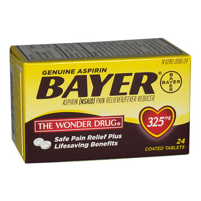 Bayer Aspirin Box of 24 wellness vending machine
